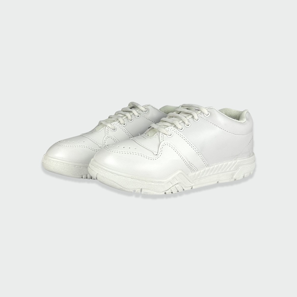 White Rex Gola Shoes for School with Laces