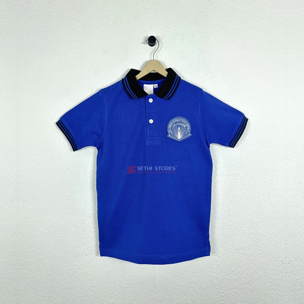 JMJ Sapphire House T-Shirts part of the school uniform for grades 1-12