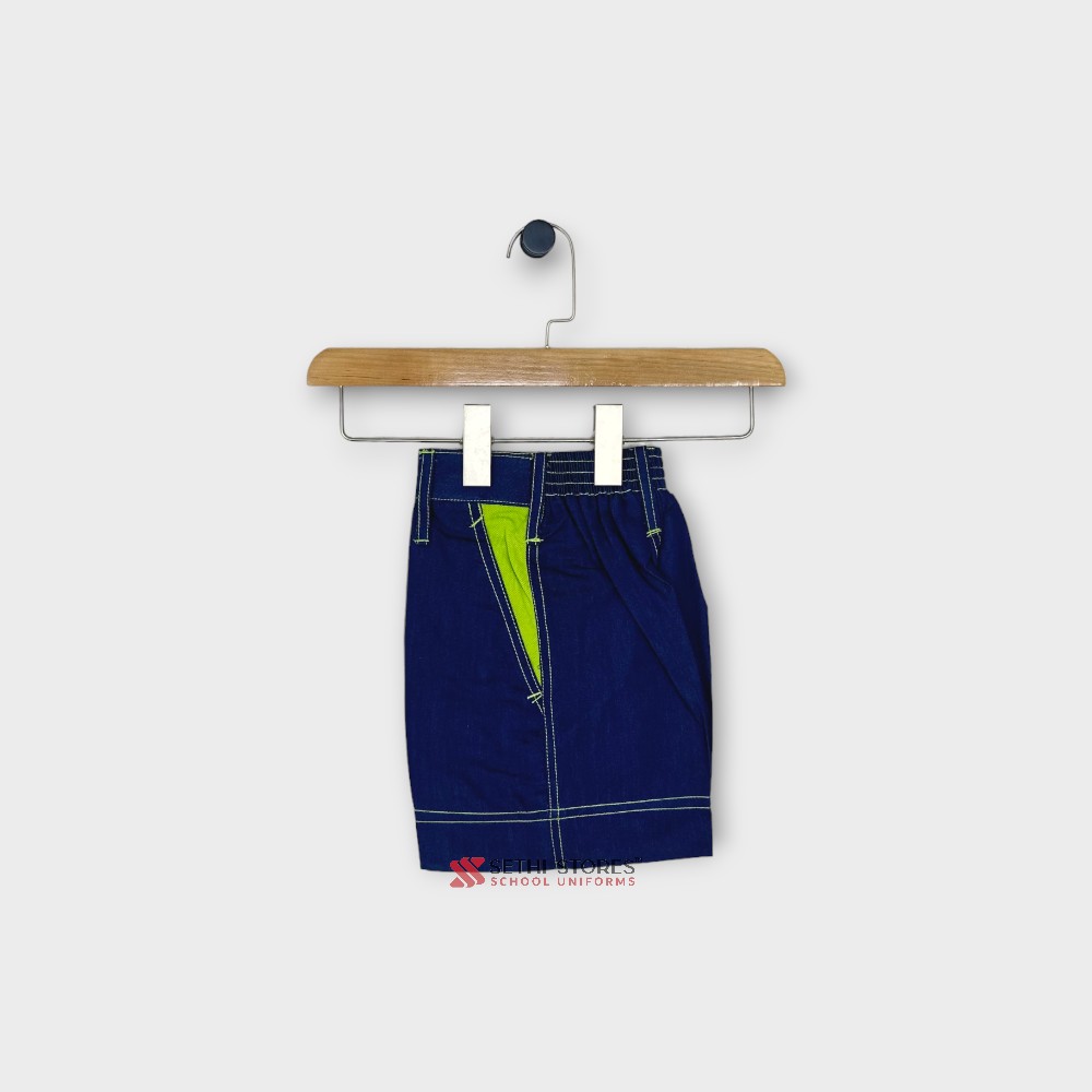 DPS Dwarka - Half Pant with Green Piping (Summer) - Prep