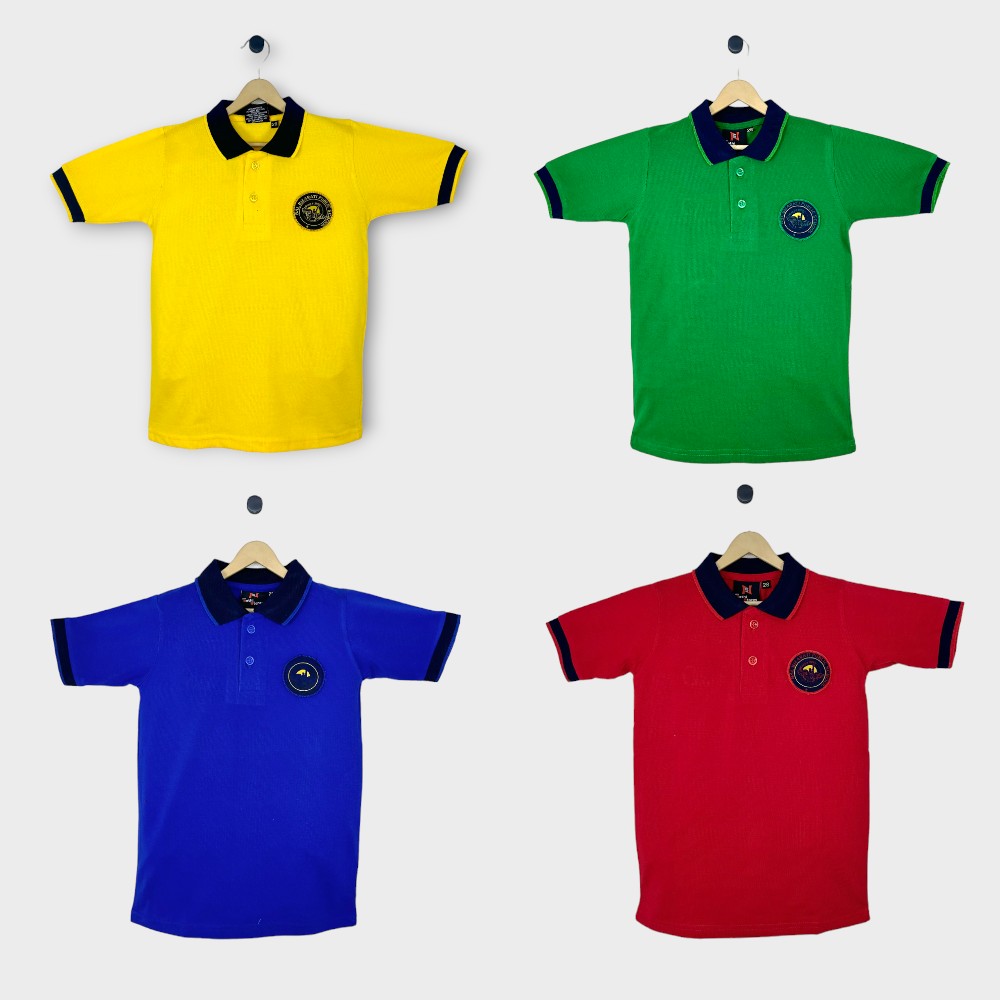 Bal Bharati School House T-Shirt Summer School Uniform