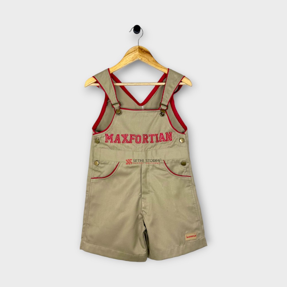 Maxfort School Dungaree for Summer uniform