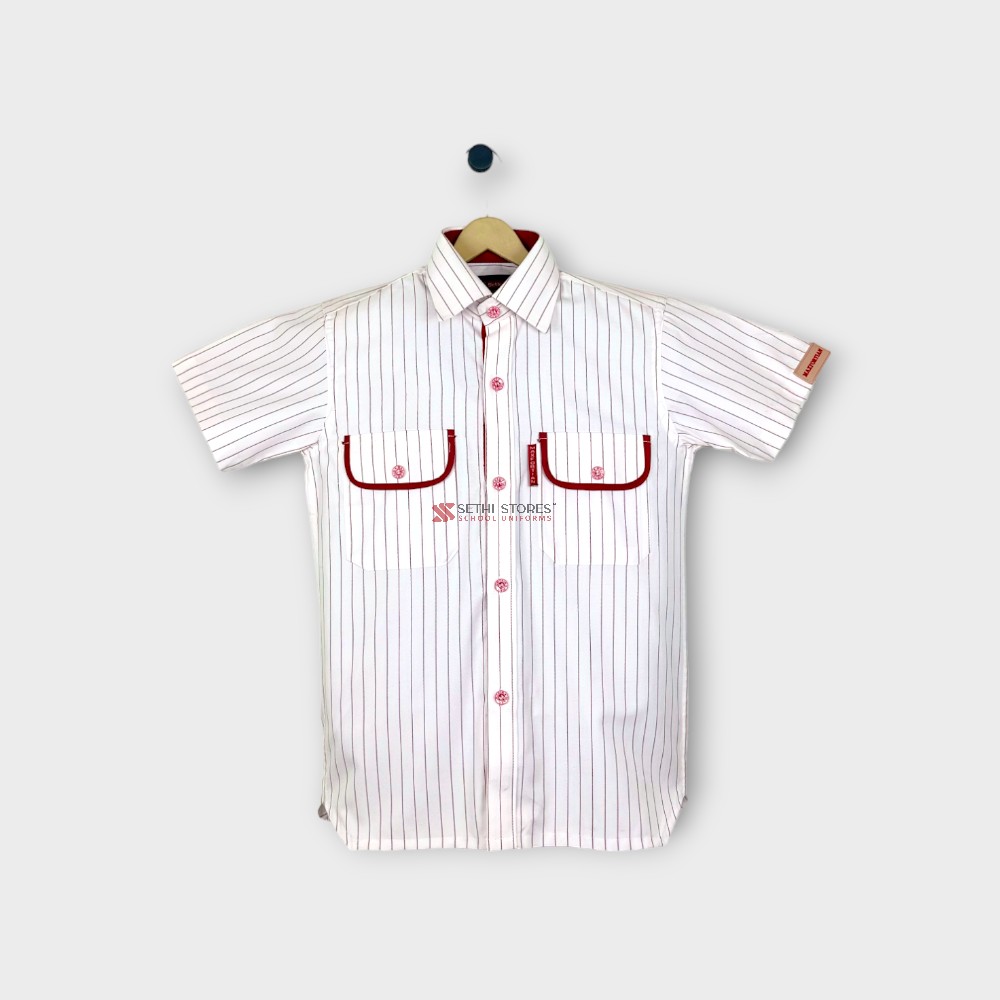 Maxfort School Half Sleeve Shirt for Summer uniform