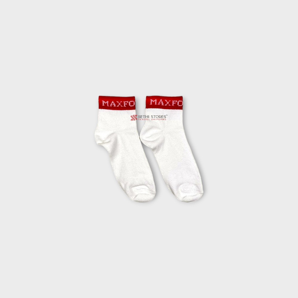 Maxfort School Socks for grade 1-12 Summer uniform