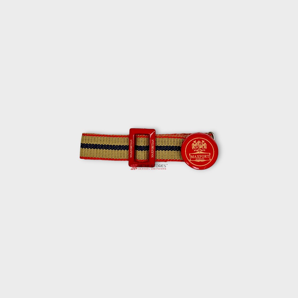 Maxfort School Belt for all grades.