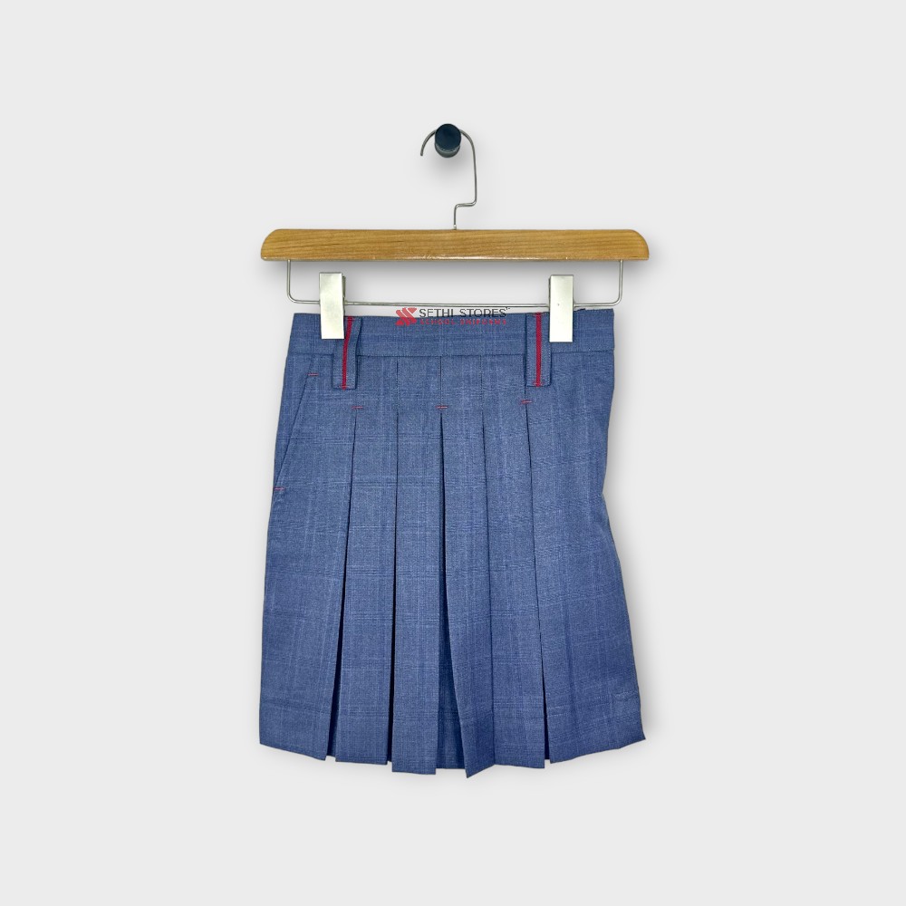 KRM School Skirt for grade 2 to 5 Summer uniform.