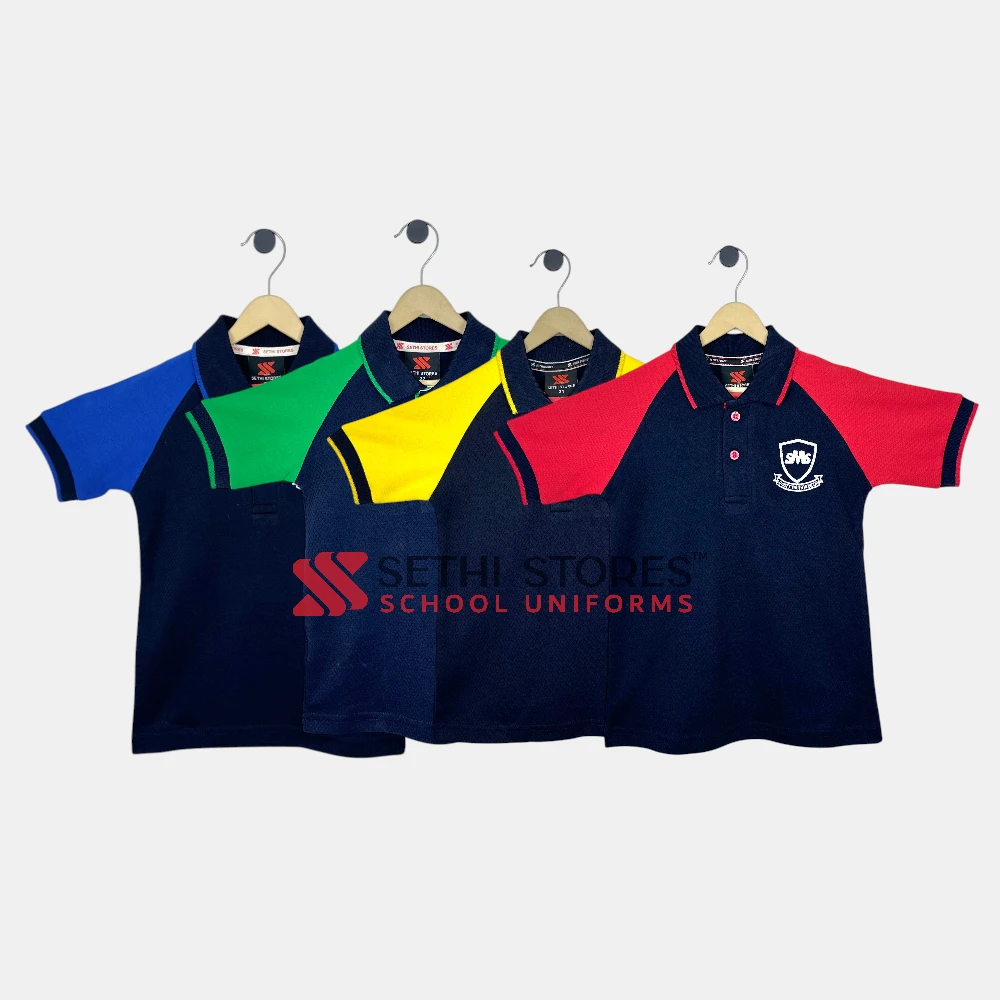 SMS Nursery to 12 New School Uniform - Half Sleeve Tshirt