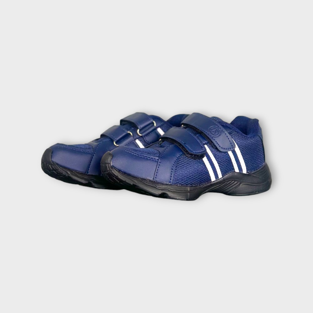 Indraprastha world School Shoes Navy Blue