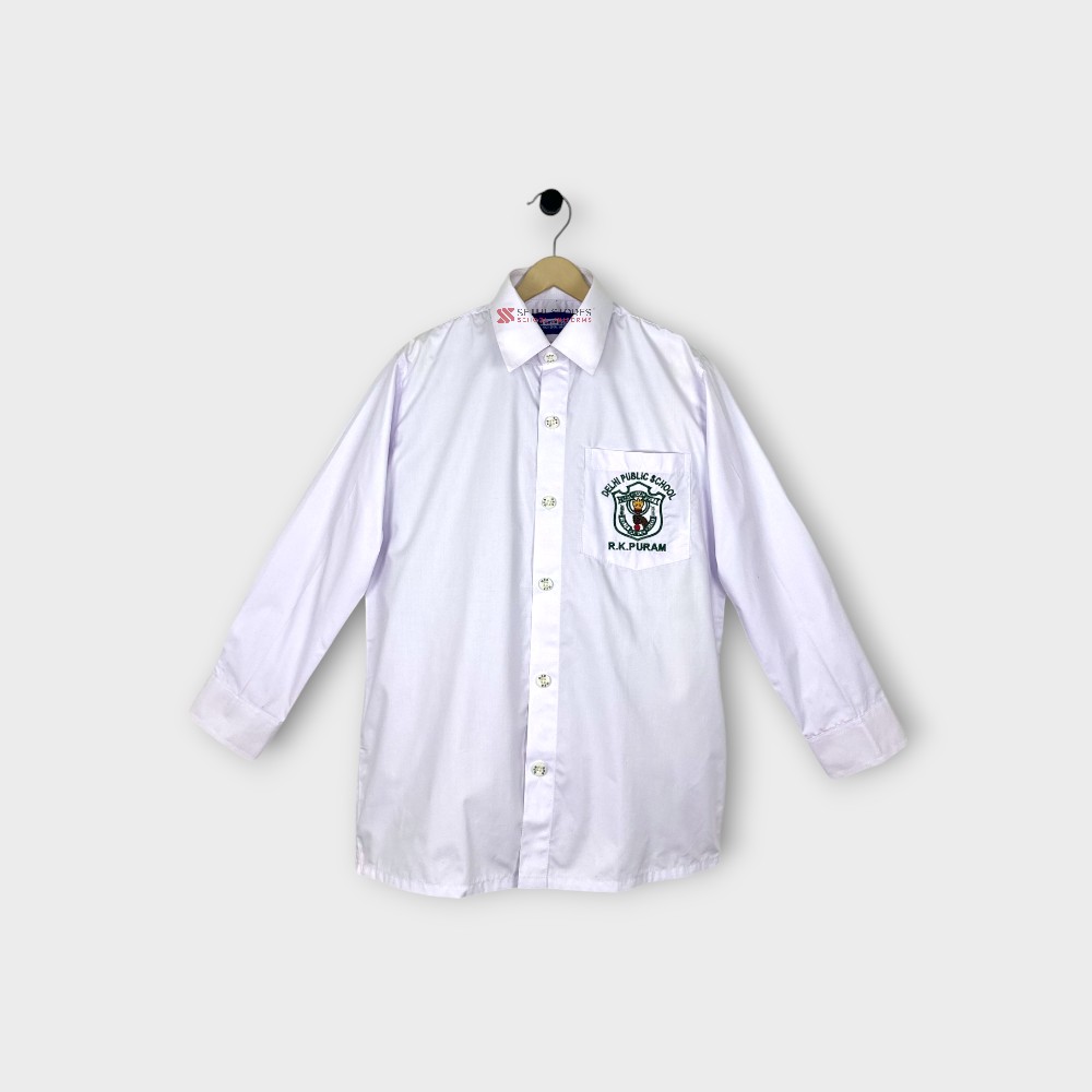 DPS R.K Puram Full Sleeve Shirt for Grade 1 to 12 winter uniform.