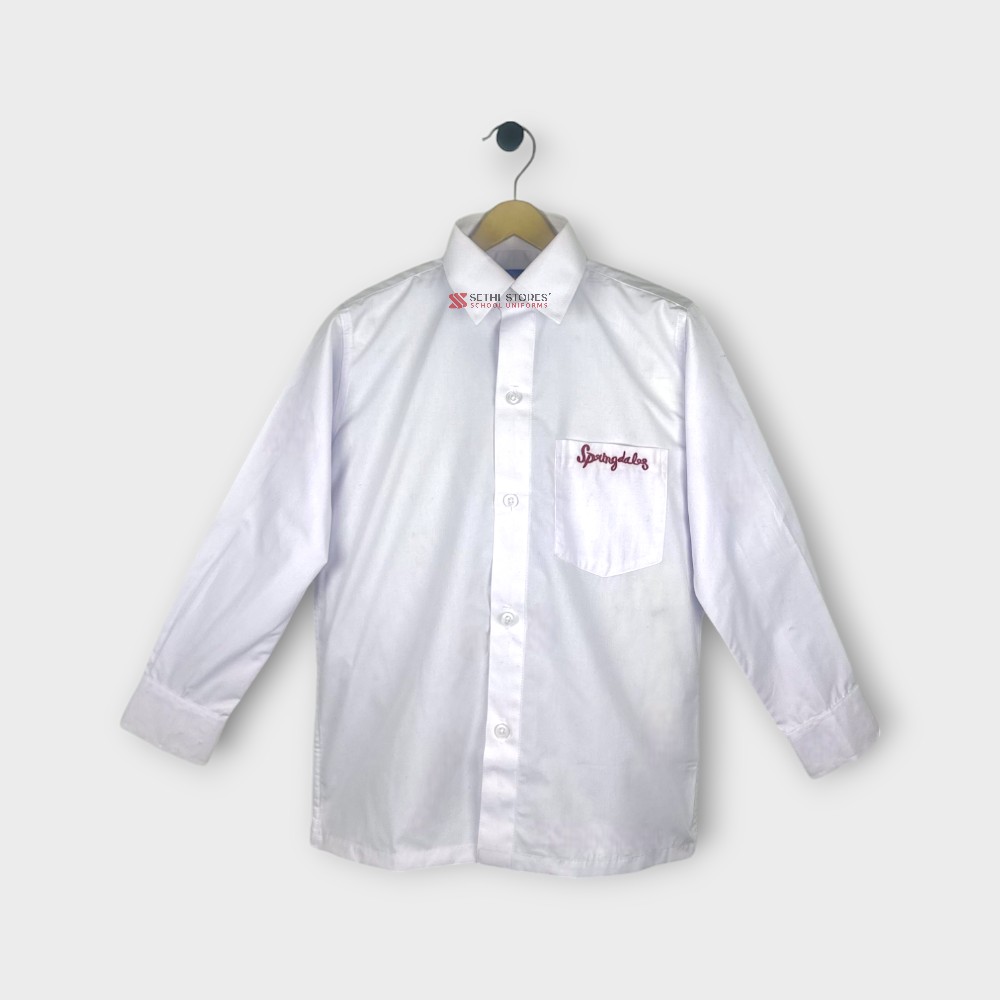 Springdales School Full Sleeve Shirt for Grade 1 to 5 winter uniform.