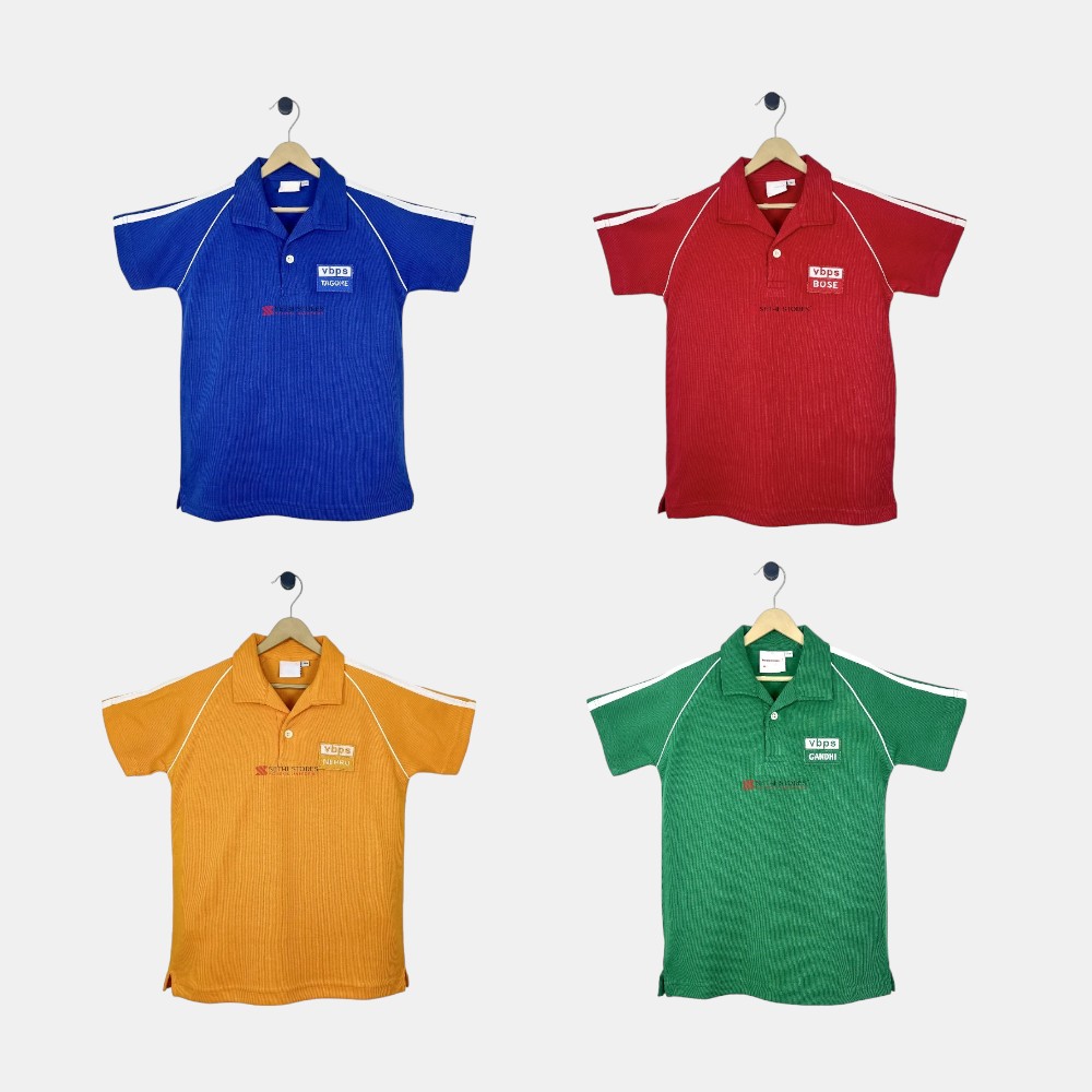 VBPS House T-Shirts School Summer Uniform