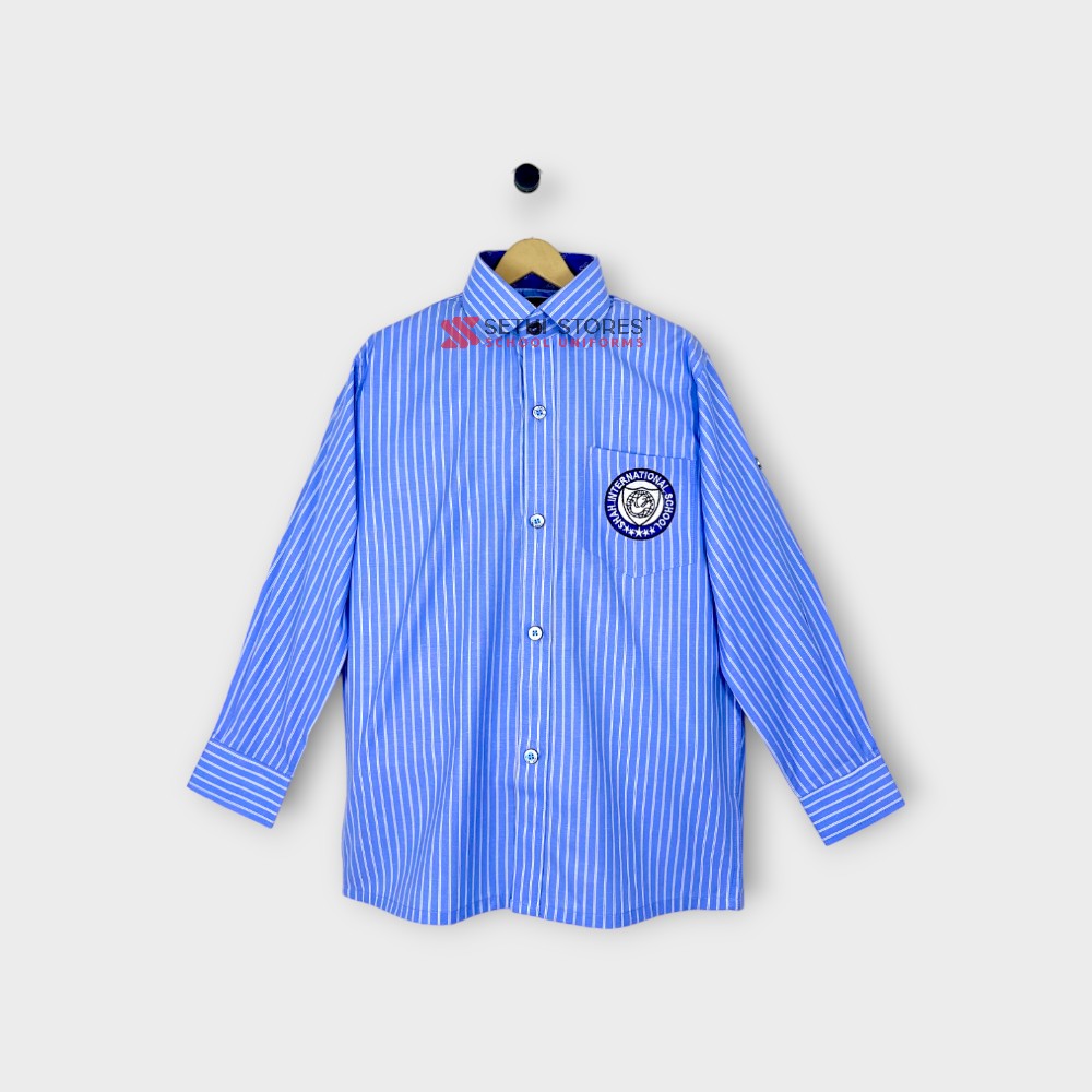 Shah International School Full Sleeve Shirt for grade 1 to 8 winter uniform