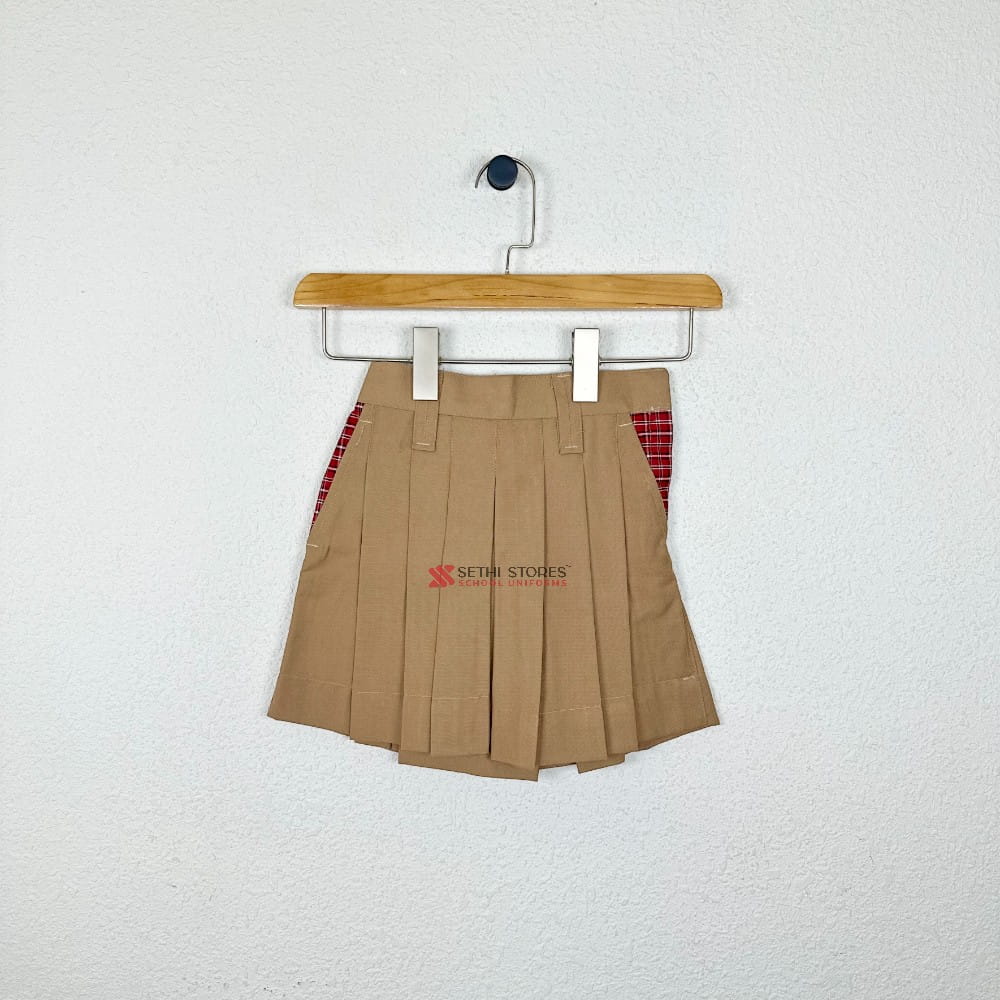 JMJ School Skirt for Nursery and KG Summer uniform.