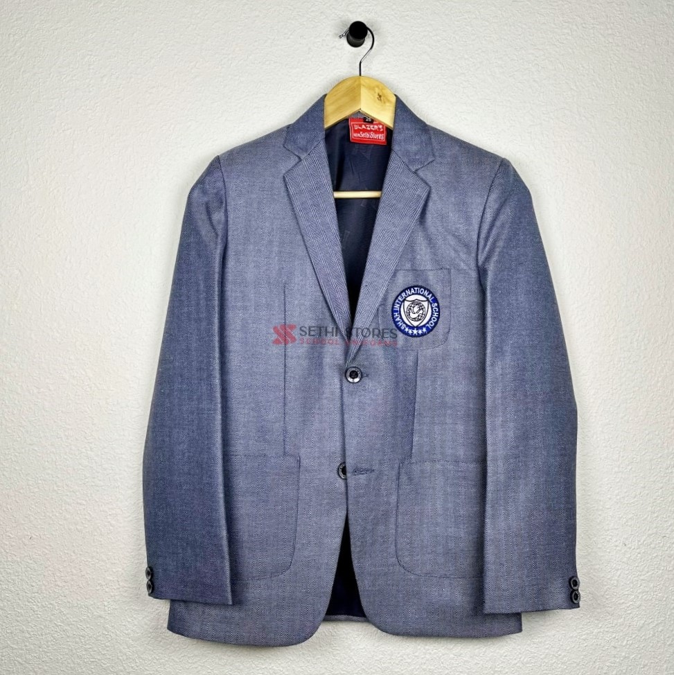 Shah International School Blazer for winter uniform.