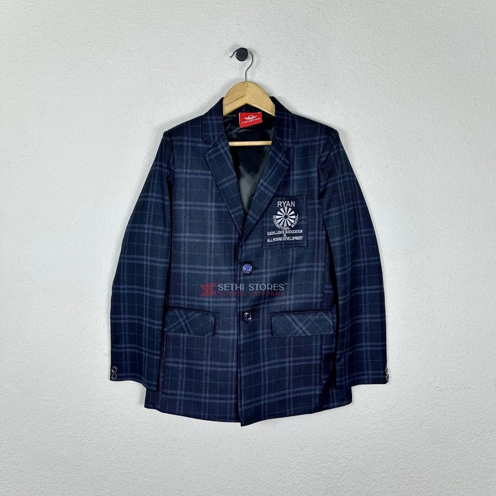 Ryan International School Blazer for Winter Uniform.