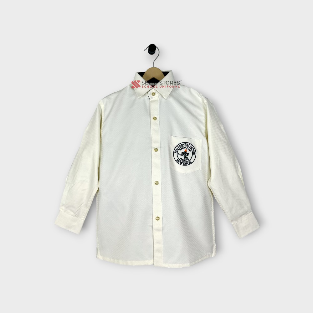 Neo Convent School Half Sleeve Shirt for Grade Nursery to 12 Summer uniform