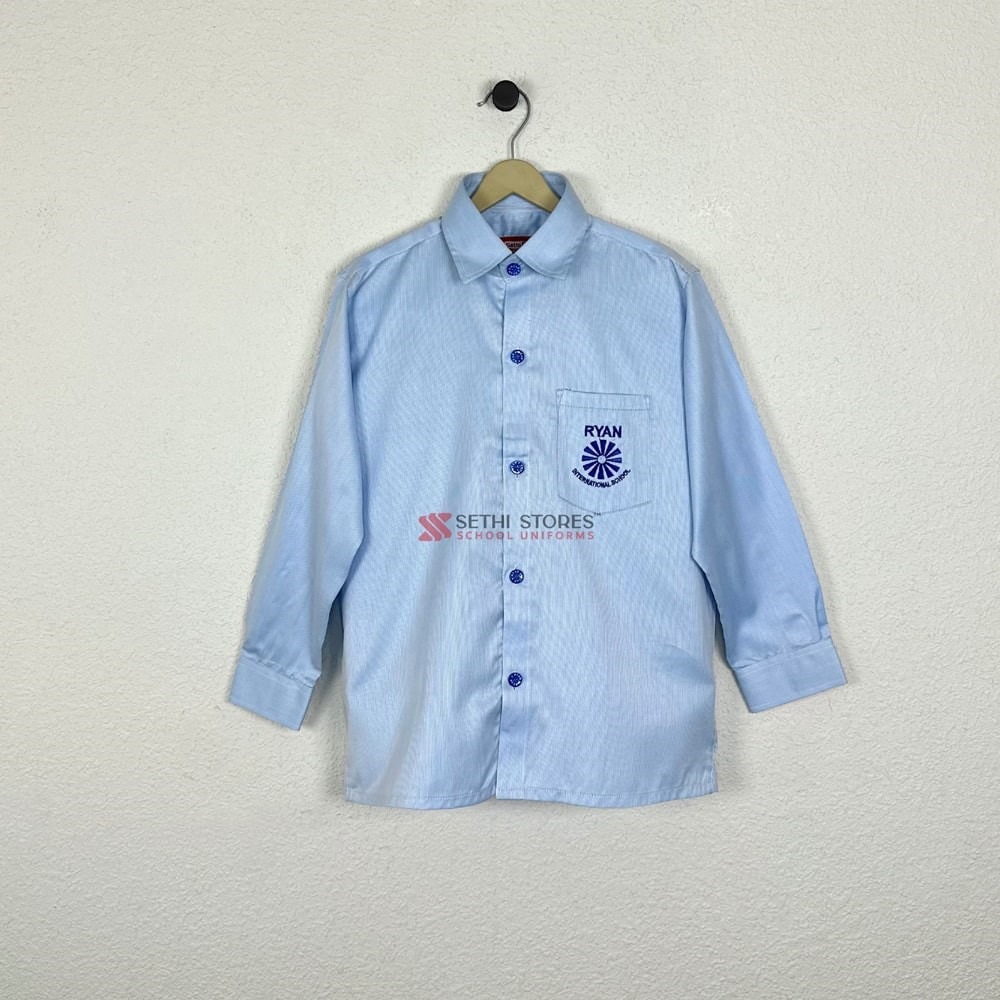 Ryan International School Full Sleeve Shirt for Winter Uniform.