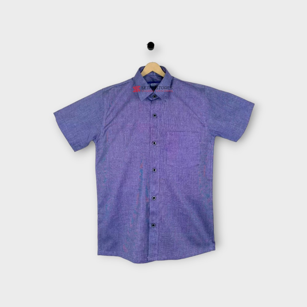 Half Sleeve Shirt for Summer Uniform of Modern School.