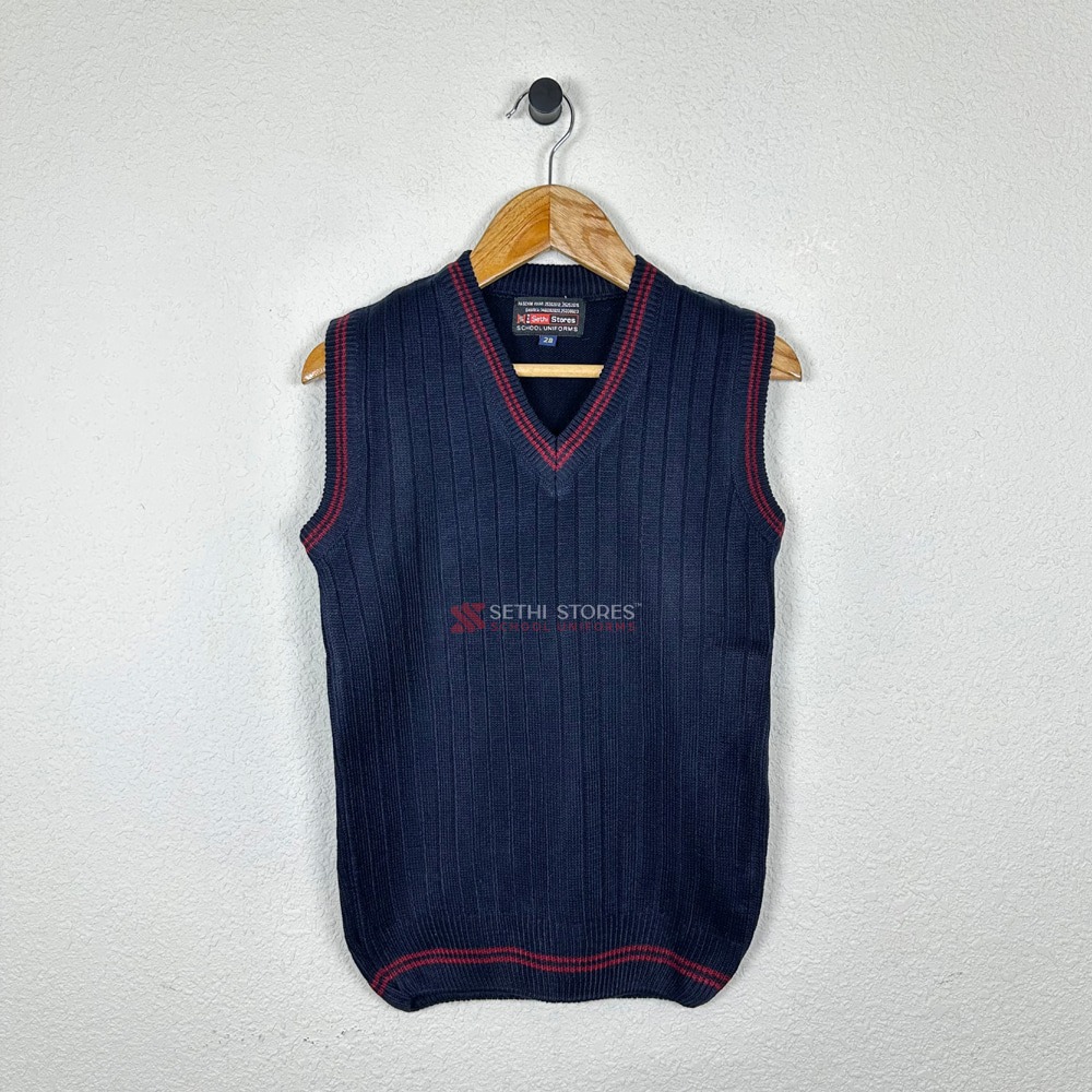 JMJ School Sleeveless Pullover for grade 1-12