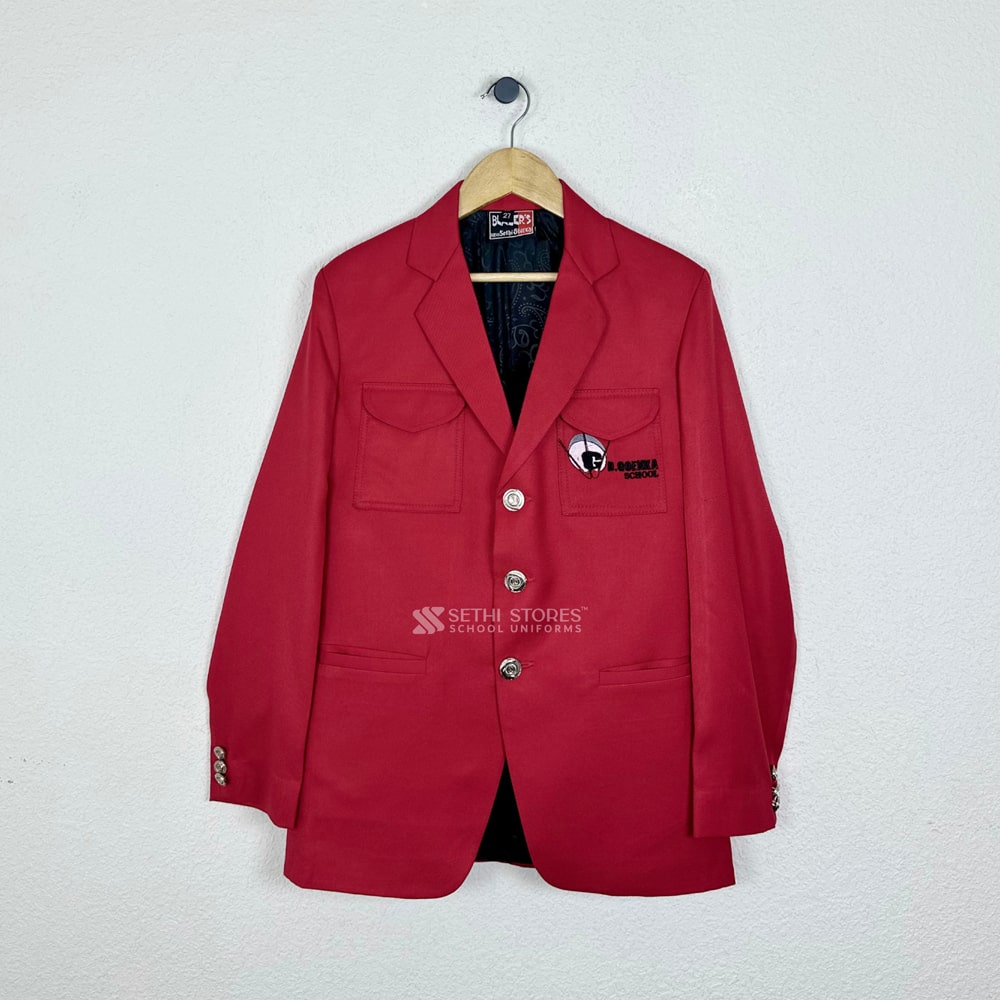 G.D Goenka Public School Blazer for grade 6 - 12 winter uniform