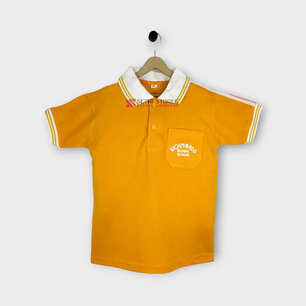 Richmondd Global School House T-Shirt for Summer Uniform of Grade Nursery to 12