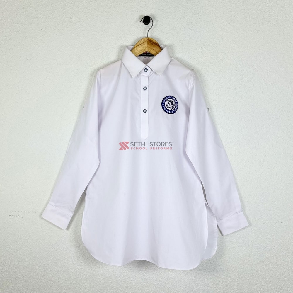 Shah International School Kurti for winter uniform.