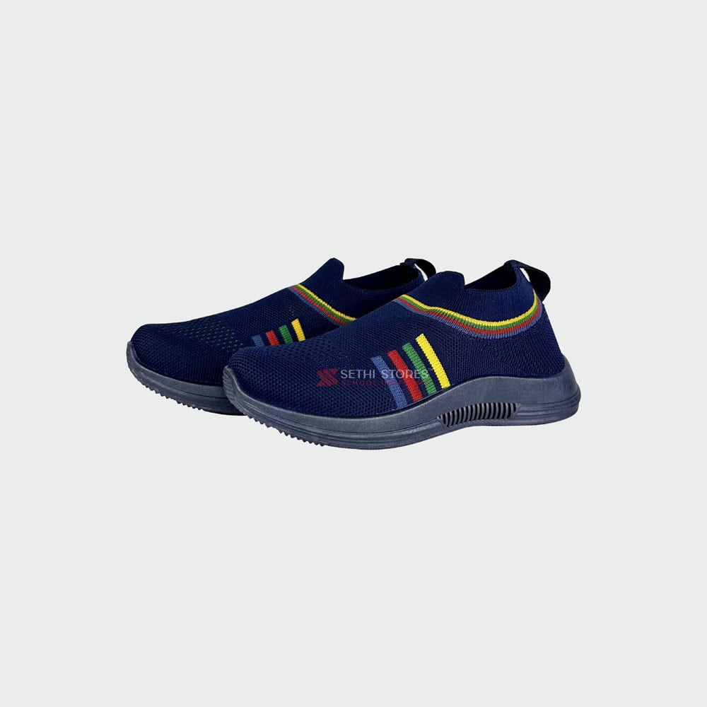 Navy Blue Slip-on School Shoes for The Srijan School School