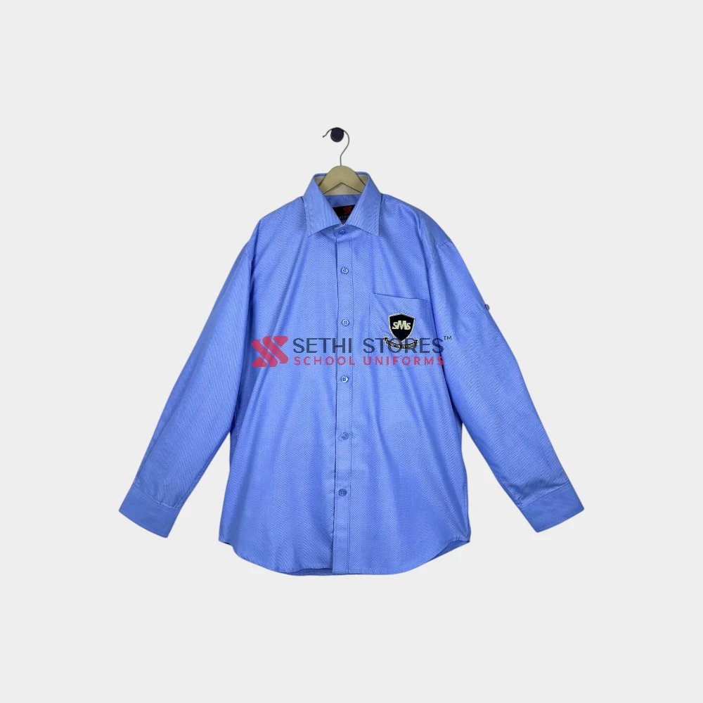 SMS 5 to 12 New School Uniform - Full Sleeve Shirt