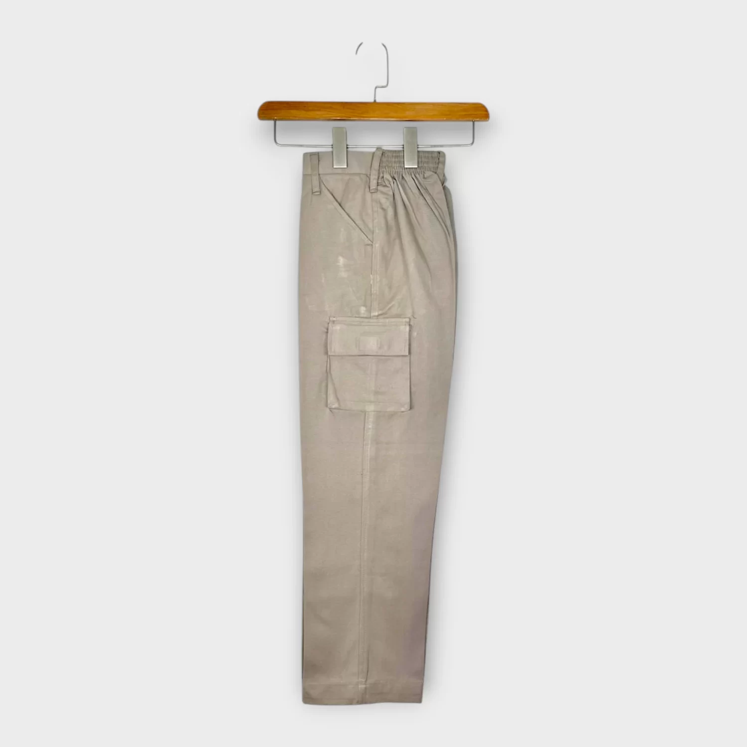 K.R Mangalam Elastic Full Pant/Trouser for grade 6 to 12 Summer uniform.