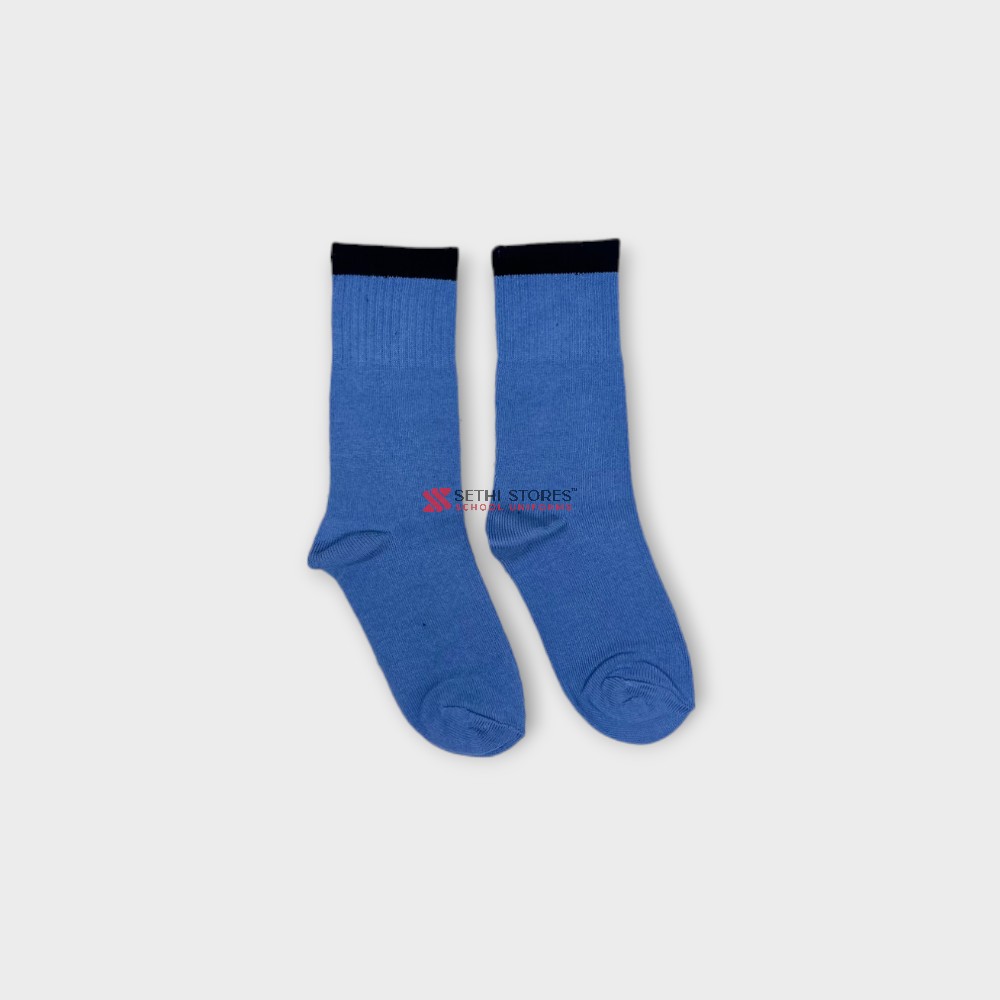 The Srijan Socks for KG Summer School Uniform in Blue