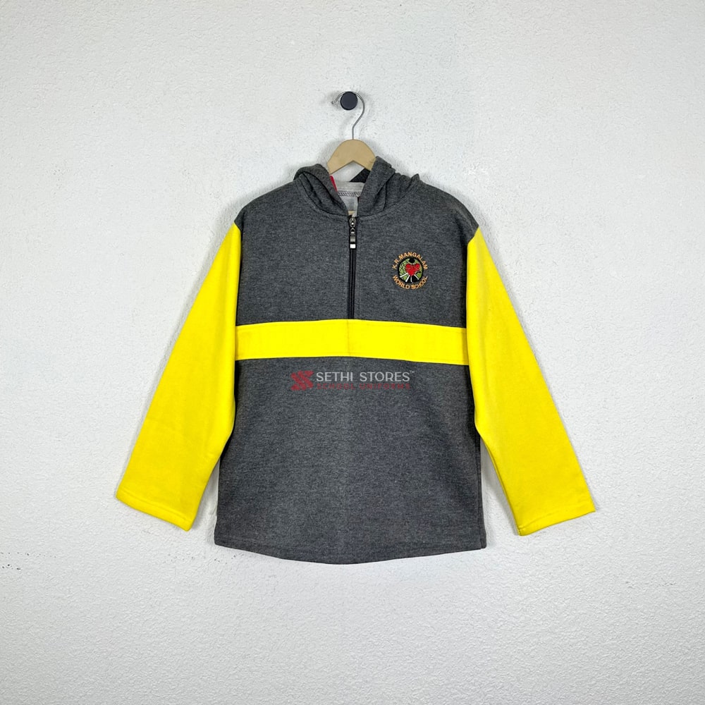 K.R Mangalam Topaz House Tracktop for winter uniform.